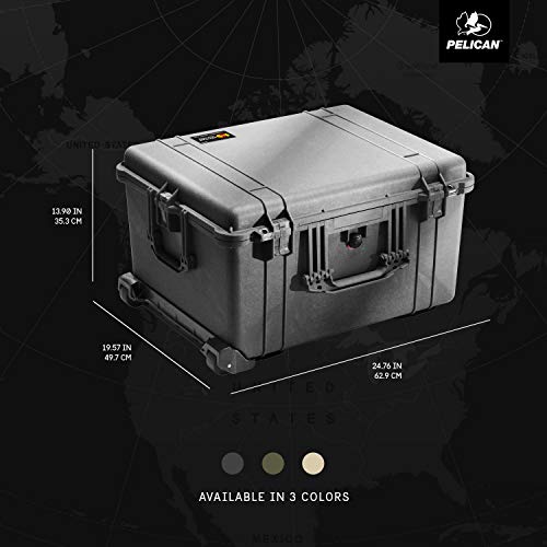 Pelican 1620 Camera Case With Foam (Desert Tan)