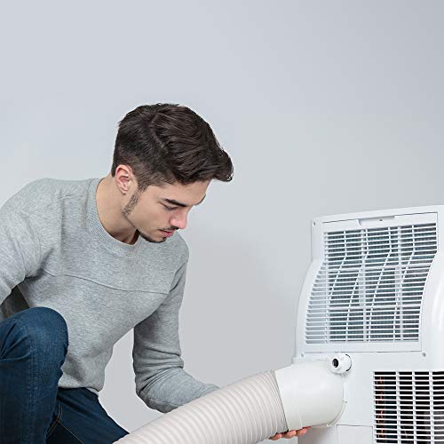 Jin&Bao Air Conditioner Hose, Portable Exhaust Vent Hose with 5.1‘’ (5‘’) Diameter, Clockwise AC Hose Length to 78 Inch, Universal Replacement AC Vent Hose for Many Portable AC