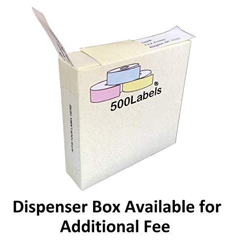 Return Address Labels - Roll of 250 Personalized Labels (Clear)