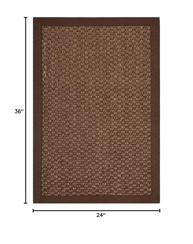 SAFAVIEH Natural Fiber Collection Area Rug - 5' x 8', Maize, Sisal Design, Easy Care, Ideal for High Traffic Areas in Living Room, Bedroom (NF525F)