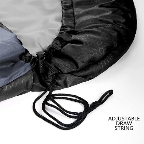 oaskys Camping Sleeping Bag - 3 Season Warm & Cool Weather - Summer Spring Fall Lightweight Waterproof for Adults Kids - Camping Gear Equipment, Traveling, and Outdoors