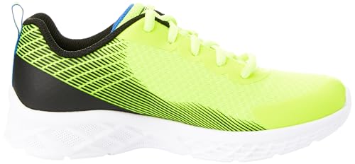 Skechers Kids Boy's Microspec Ii-vovrix Sneaker, Yellow/Black, 3 Little Kid