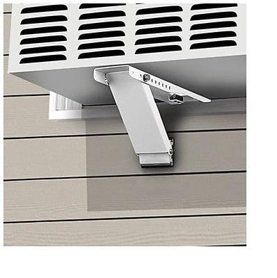 Alpine Hardware American Owned Universal Window Air Conditioner & Heat Pump Bracket One Arm Heavy-Duty Window AC Support-Supports Air Conditioner Up to 160 lbs.-for 12000 BTU AC to 20000 BTU AC Units
