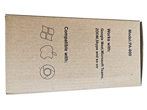 kitchbai Document Camera for Teachers, Webcam and Overhead Camera for Classroom with Mic, LED Lights, Image Invert, Fold for Mac OS, Windows, Zoom, OBS Work with Distance Learning/Teaching, Live Demo