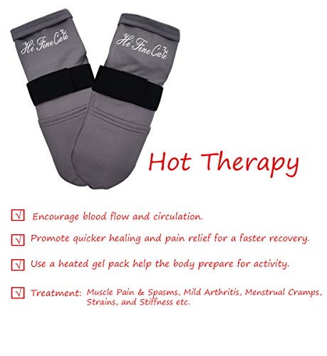 Cold Therapy Socks (w/Compression Strap) - Ice Pack Socks Cooling Socks Gel Ice Treatment for feet, Heels, Swelling, Arch Pain,Gray,1 Pair Socks Gel Ice Treatment for feet, Heels, Swelling, Arch Pain