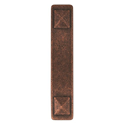 Amerock | Cabinet Pull | Rustic Bronze | 3 inch (76 mm) Center to Center | Forgings | 1 Pack | Drawer Pull | Drawer Handle | Cabinet Hardware