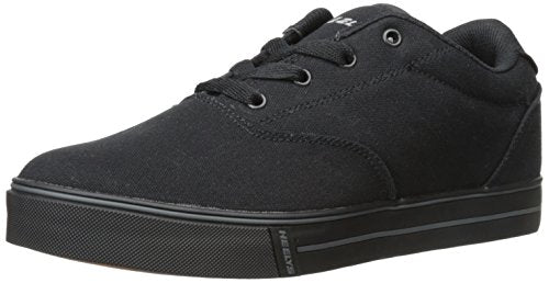 Heelys Launch Skate Shoe (Toddler/Little Kid/Big Kid), Black/Pink, 7 M US Big Kid