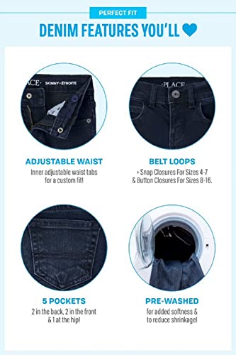 The Children's PlaceBoysMultipack Basic Bootcut Jeans Dark Jupiter 2-Pack14