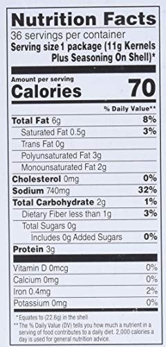 David Seed Sunflower Seeds, Nacho Cheese, 0.8 Ounce, 36 count