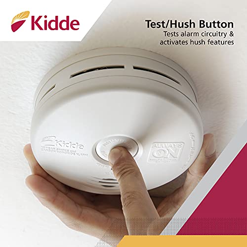 Kidde Smoke Detector & Carbon Monoxide Detector Combo with 10-Year Battery,White