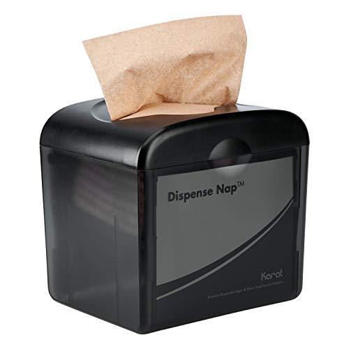 Karat Interfold Napkins - 2 Ply, Brown, Perfect for Restaurants and Cafes, Fits Most Dispensers, Made from Renewable Resources, Case of 6,000