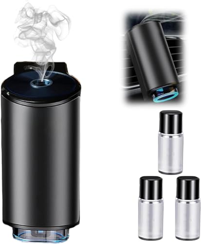 Shonoppy Smart Car Air Freshener, Long Lasting Aroma Replacement for Car Diffuser,Gurung 3pcs Gray
