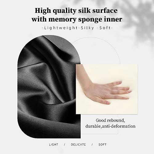 KINGS IN BAG Purse Pillow Insert Compatible with Kelly 25 Bags, Handbag Filler with Soft Satins for Luxury Bags, Soft Purse Inner Pillow with Memory Foam (Black, KE25)