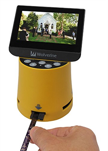 Wolverine Titan 8-in-1 High Resolution 35mm, 127, 126, 110 and APS Film to Digital Converter with 4.3" Screen and HDMI Output
