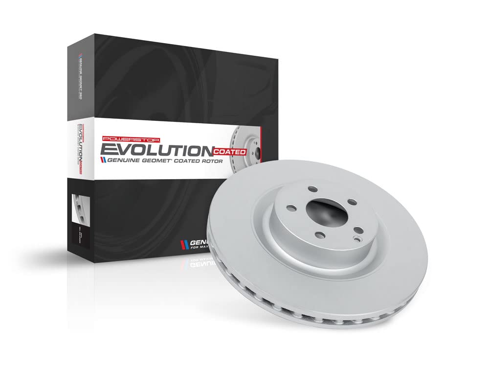 Power Stop AR8780EVC front Evolution Genuine Geometยฎ Coated Brake Rotor