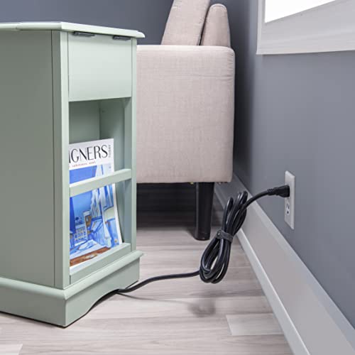 Powell Furniture Barron Accent Table, Aqua, Small