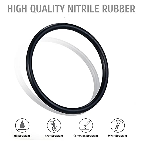 407 Pieces SAE Universal O-Ring Kit, Set of 32 USA Standard Sizes, Buna-N 70A, Rubber Seals O Rings, for Faucet, Professional Plumbing, Automotive | BUSY-CORNER