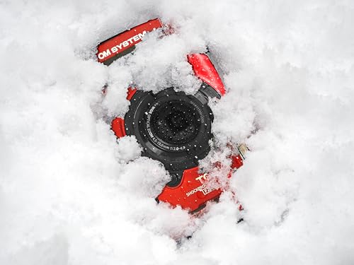 OM SYSTEM Tough TG-7 Red Underwater Camera, Waterproof, Freeze Proof, High Resolution Bright, 4K Video 44x Macro Shooting (Successor Olympus TG-6)
