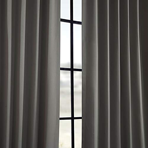 HPD Half Price Drapes Room Darkening Curtains 96 Inches Long for Bedroom & Living Room (1 Panel), 50 X 96, Solarium Yellow