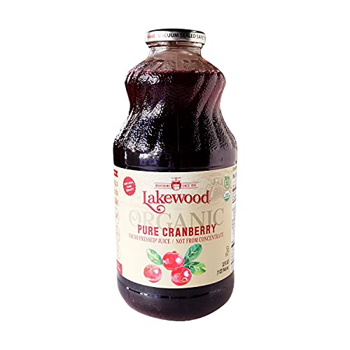 Lakewood Organic Cranberry Juice, 32 Fl Oz