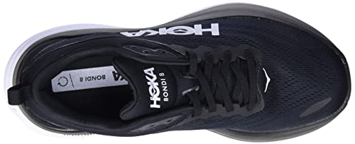 Hoka Men's Bondi 8 Sneaker, Frost/Gold, 7