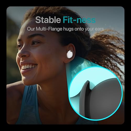 Premium Multi-Flange Eartips for Galaxy Buds2 Pro/Beats Fit Pro/Beats Studio Buds (Black/S) – Always Fits, Never Slips
