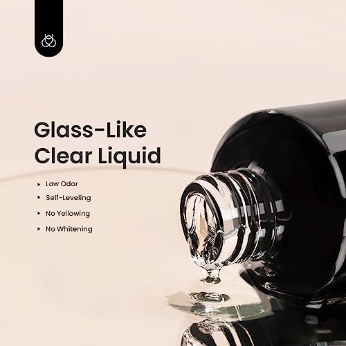 beetles Gel Polish 15ml/0.51fl oz No Wipe Top Coat, High Gloss Shiny Long-Lasting Clear Gel Top Coat, Soak Off Nail Lamp Nail Gel, Home DIY Professional Manicure and Nail Salon