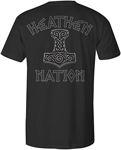 Heathen Thor T-Shirt (Small, Black)