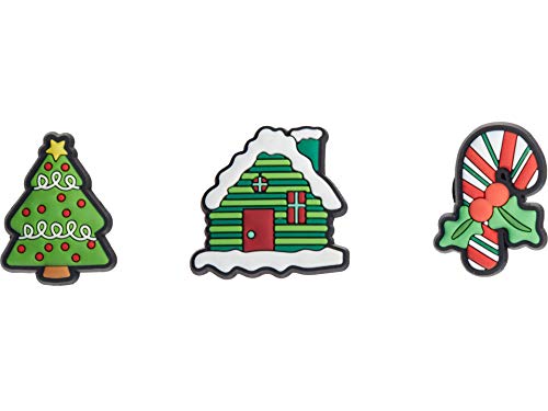 Crocs Unisex-Adult Jibbitz Shoe Holiday Multi Pack, Charms Christmas, 5 Pack