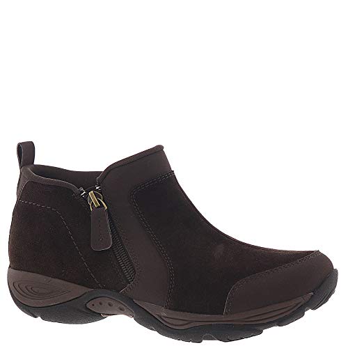 Easy Spirit Women's Evony Ankle Boot, Brown 201, 8 X-Wide