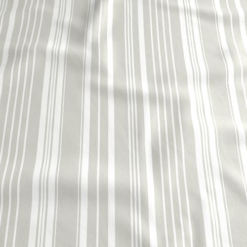 Great Bay Home 4-Piece Full Coastal Microfiber Sheet Set - Nautical-Printed, Ultra-Soft Sheets - Beach-Themed Bedding Sheets & Pillowcases (Anchor)