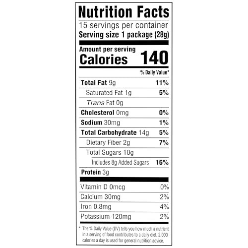 Orchard Valley Harvest Cranberry Almond Cashew Trail Mix, 1 Ounce Bags (Pack of 15), Cranberries, Almonds, and Cashews, Non-GMO, No Artificial Ingredients