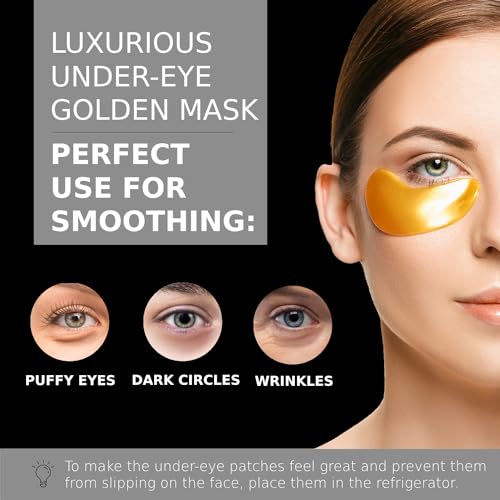 CÉLOR Under Eye Patches for Puffy Eyes and Dark Circles with Amino Acid & Collagen - Under Eye Masks Great for Bachelorette Party Favors, Swag Bag Stuffers, Spa Gifts for Women (16 Pairs)