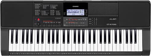 Casio CT-X700 EDP Educational Keyboard Pack with Power Supply, Stand, Headphones, USB Cable, and Instructional Software (CAS CTX700 EDP)