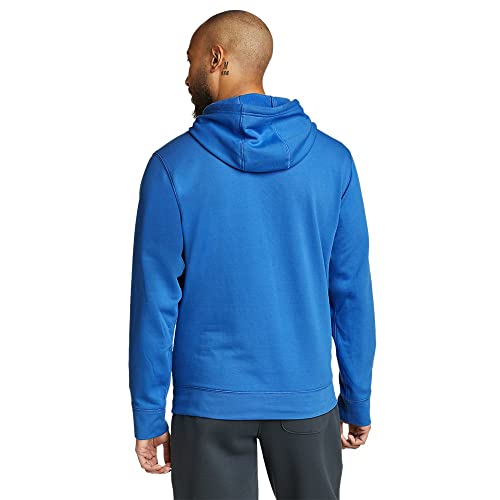 Eddie Bauer Men's Camp Fleece Pullover Hoodie, Dark Sable, Small