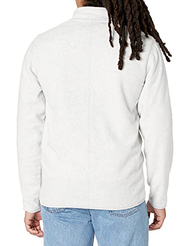Amazon Essentials Men's Full-Zip Fleece Jacket (Available in Big & Tall), Dark Green Navy Tartan Plaid, X-Small