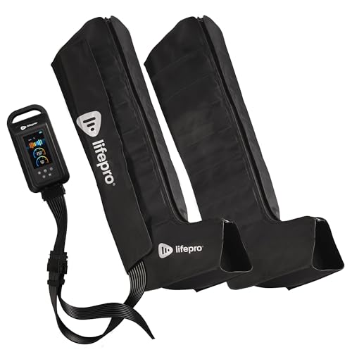 LifePro Air Sequential Leg Compression Massager Boots - FSA-HSA Approved Air Sequential Compression Device for Legs, Calf, Thigh and Foot -Air Compression Leg Massager for Circulation and Pain Relief