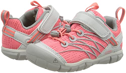 KEEN Kids' Chandler CNX Comfortable Sneakers, Brilliant Blue/Blue Depths, 5 Big Kid