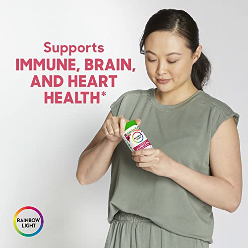 Rainbow Light Womens One High-Potency Daily Multivitamin, Womens Multivitamin Provides High-Potency Immune Support, With Vitamin C, Biotin and Ashwagandha, Vegetarian, 60 Count