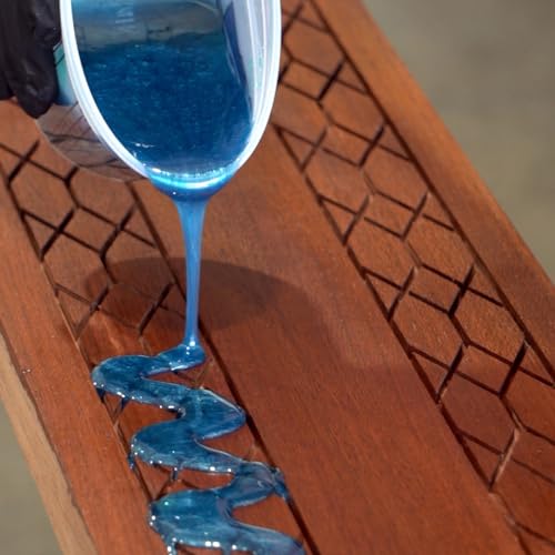 TotalBoat-510825 High Performance Epoxy Kit, Crystal Clear Marine Grade Resin and Hardener for Woodworking, Fiberglass and Wood Boat Building and Repair (Gallon, Medium)