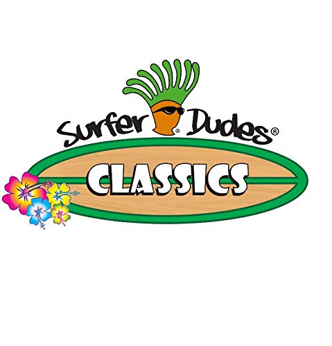 Surfer Dudes Classics Wave Powered Mini-Surfer and Surfboard Toy - Hanalei Harry