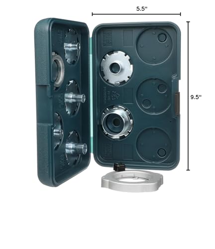 BOSCH 8-Piece Router Template Guide Set RA1128