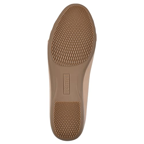 CLIFFS BY WHITE MOUNTAIN Clara Women's Ballet Flat, Dkblue/Fabric, 9.5 W
