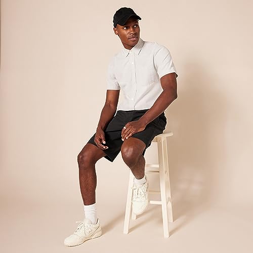 Amazon Essentials Men's Classic-Fit 9" Chino Short, Light Brown, 29