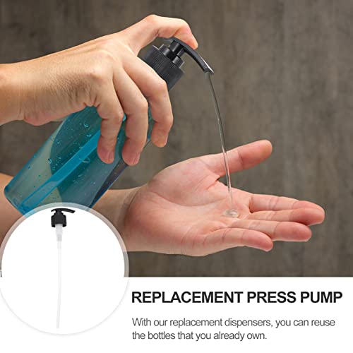 ULTECHNOVO Lotion Dispenser Body Lotion 4pcs Body Wash Hand Soap Pump Head Replacement Press Pump Press Head Pp Bathroom s Hand Lotion Bathroom Lotion Dispensers