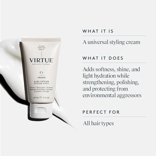 Virtue 6-in-1 Hair Styler, Styling Cream