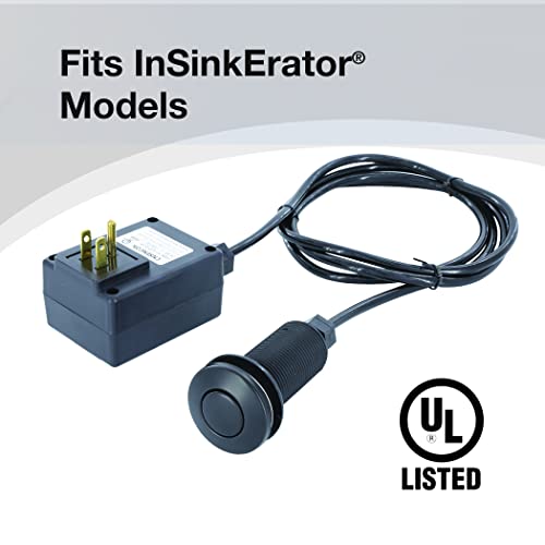 Danco 12037 Sink Top Mount Air Switch, No Size, Matte Black