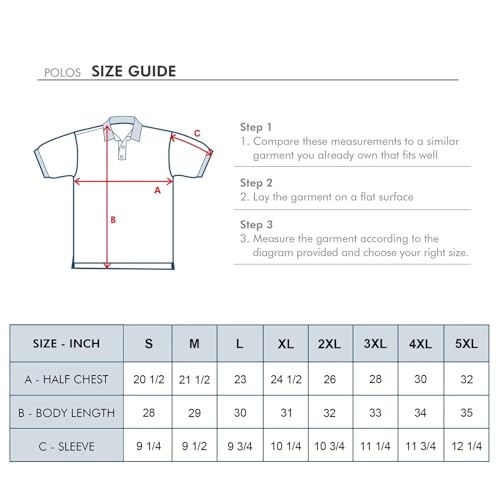 Golf Shirts for Men Dry Fit Short Sleeve Print Performance Moisture Wicking Polo Shirt Herringbone
