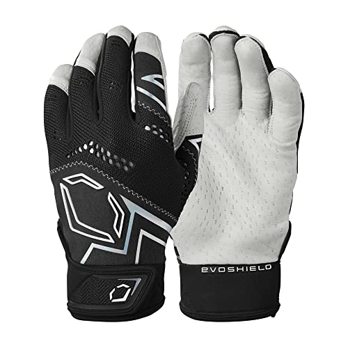 EvoShield Adult Pro-SRZ™ V2 Batting Gloves - Black, Small