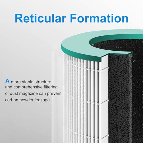 Nukisa Air Purifier Filters Compatible With Dyson Hp01 Fan Air Purifier Filter Replacement, Suitable With HP01, HP02, DP01 And DP02 Air Purifier Accessories Replacements,Part # 968125-03 (1)
